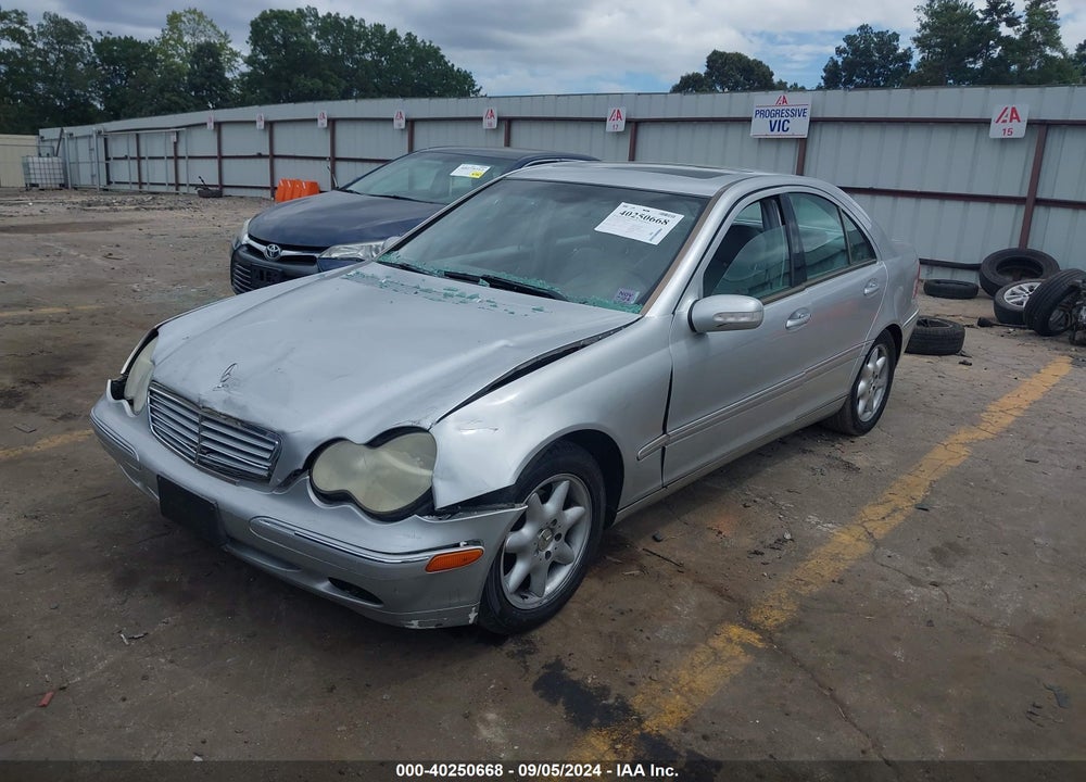 2004 MERCEDES-BENZ C 240 VIN: WDBRF61J24F456079
