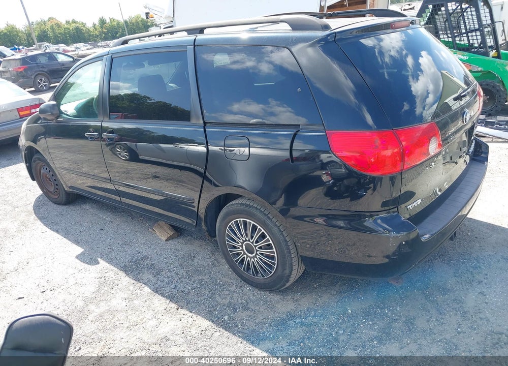 2008 TOYOTA SIENNA LE VIN: 5TDZK23C98S102375