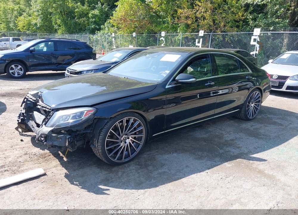 2015 MERCEDES-BENZ S 550 VIN: WDDUG8CB9FA133969