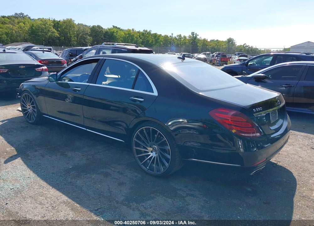 2015 MERCEDES-BENZ S 550 VIN: WDDUG8CB9FA133969