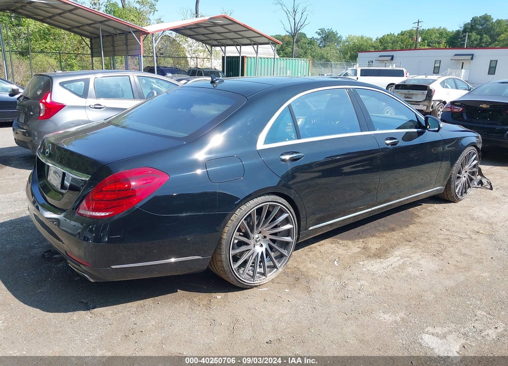 2015 MERCEDES-BENZ S 550 VIN: WDDUG8CB9FA133969