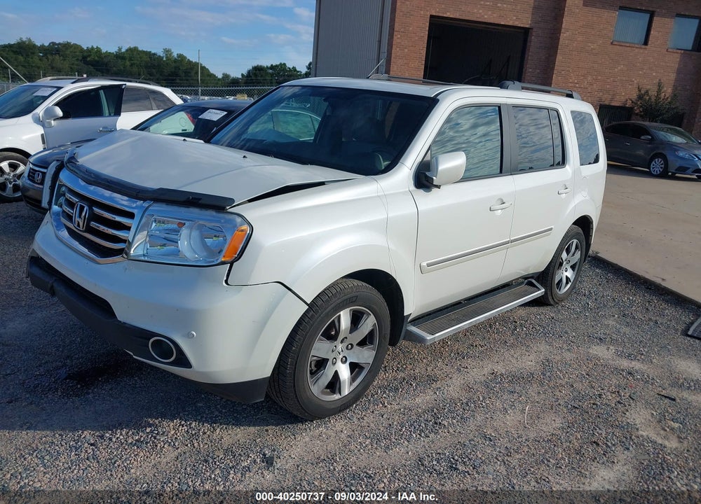 2014 HONDA PILOT TOURING VIN: 5FNYF3H96EB001717