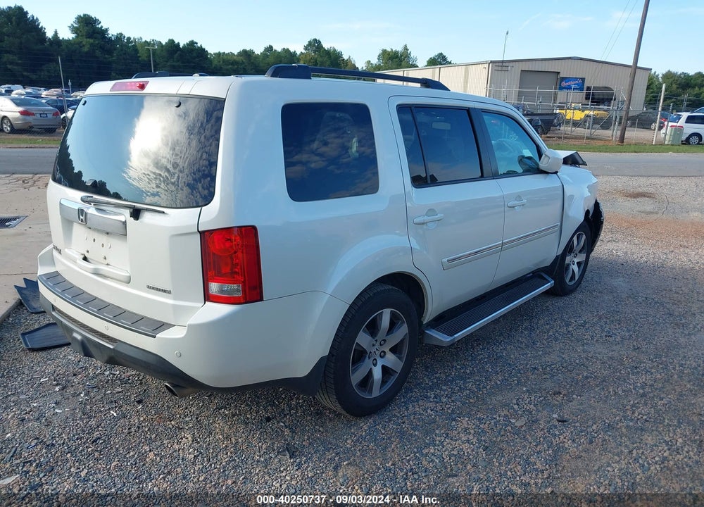2014 HONDA PILOT TOURING VIN: 5FNYF3H96EB001717