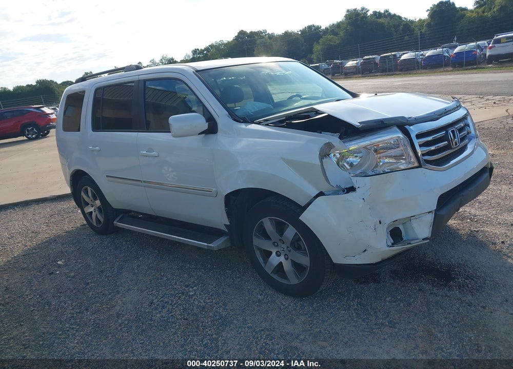 2014 HONDA PILOT TOURING VIN: 5FNYF3H96EB001717
