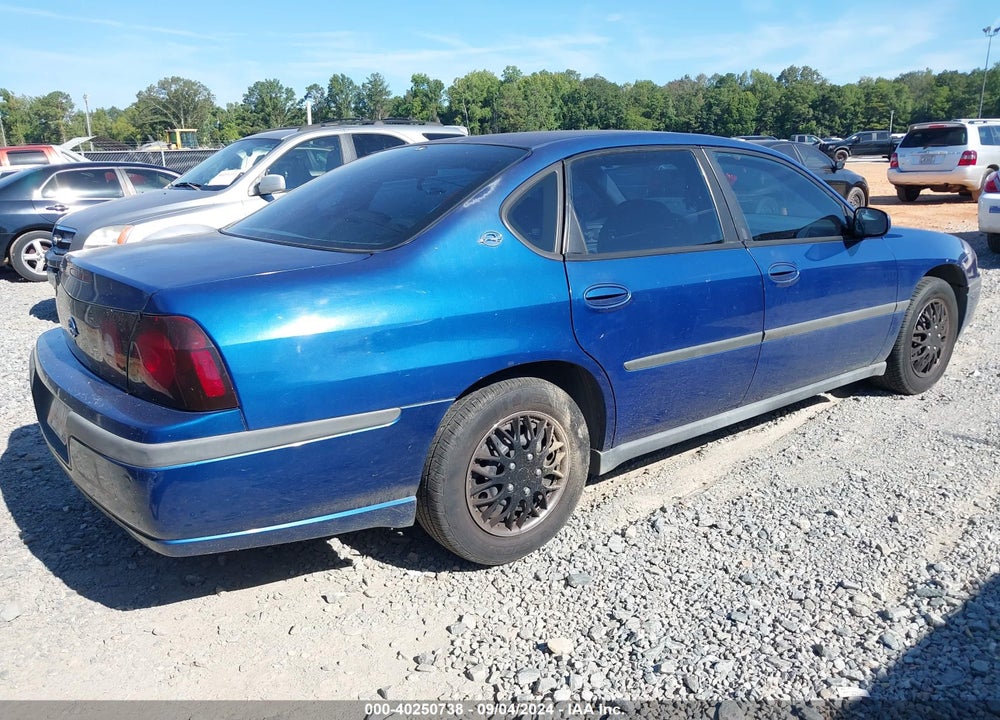 2005 CHEVROLET IMPALA VIN: 2G1WF52E759360967