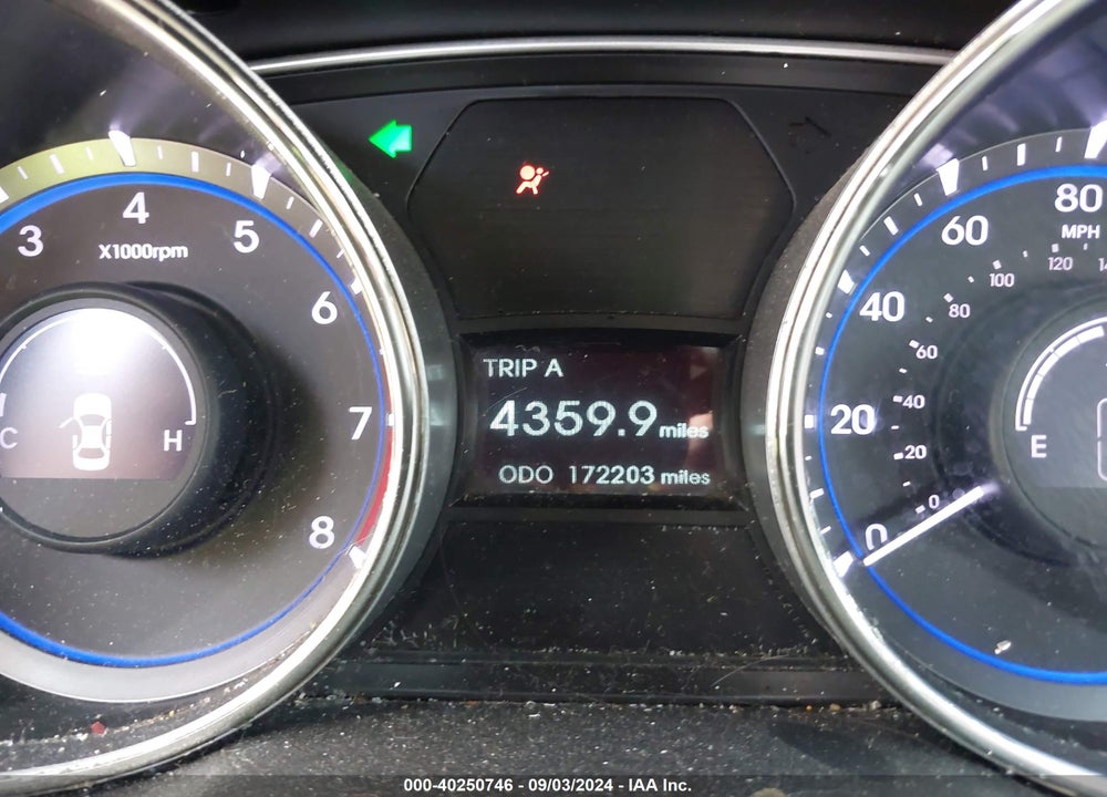 2012 HYUNDAI SONATA GLS VIN: 5NPEB4AC2CH448957
