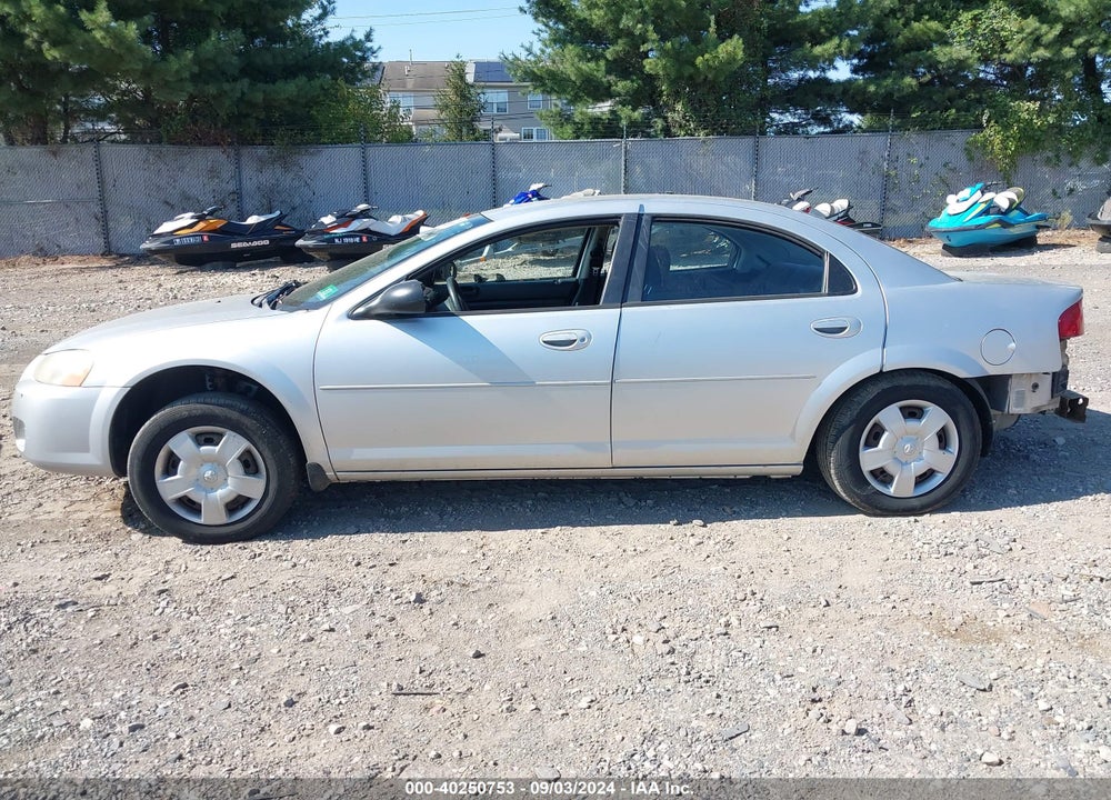 2006 DODGE STRATUS SXT VIN: 1B3AL46T96N160928