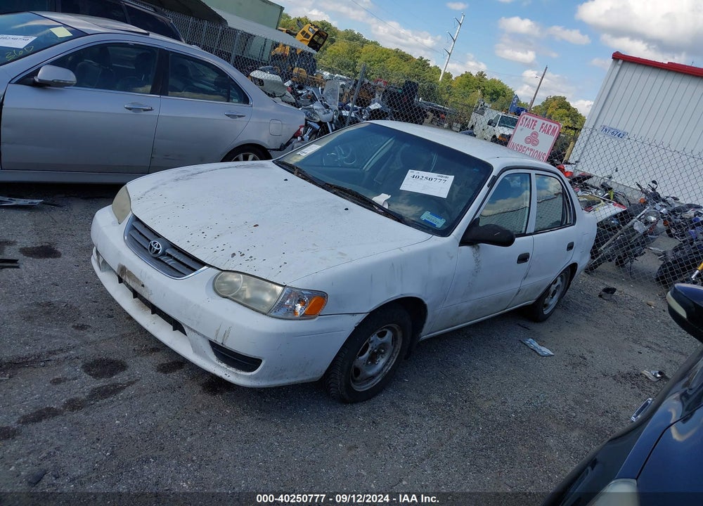 2001 TOYOTA COROLLA CE VIN: 2T1BR12E41C406500