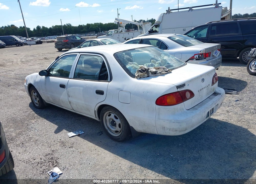 2001 TOYOTA COROLLA CE VIN: 2T1BR12E41C406500