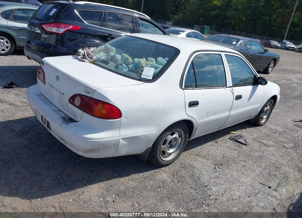 2001 TOYOTA COROLLA CE VIN: 2T1BR12E41C406500