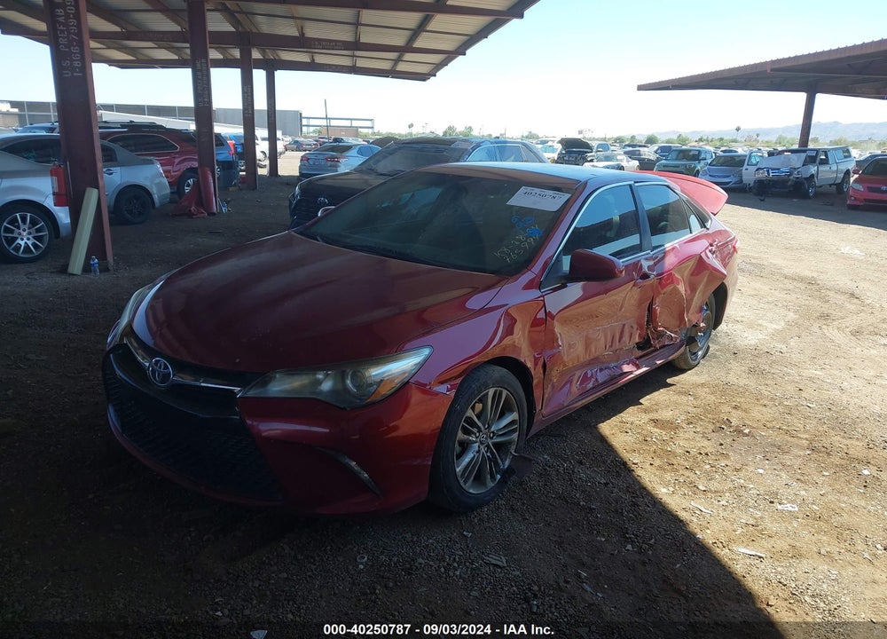 2017 TOYOTA CAMRY SE VIN: 4T1BF1FK6HU765994