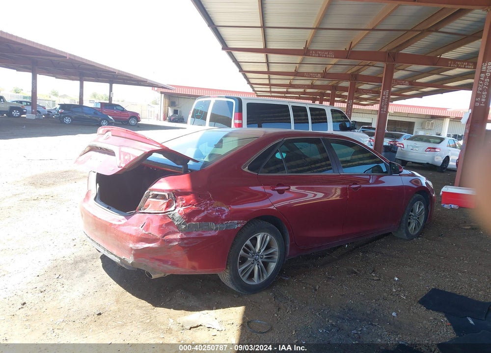 2017 TOYOTA CAMRY SE VIN: 4T1BF1FK6HU765994