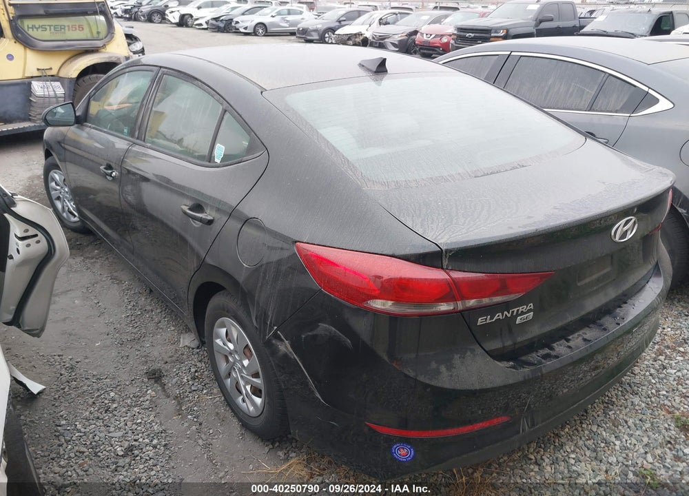 2017 HYUNDAI ELANTRA SE VIN: 5NPD74LF5HH050959