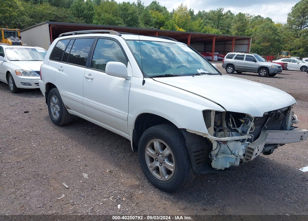 2007 TOYOTA HIGHLANDER V6 VIN: JTEDP21A570128501