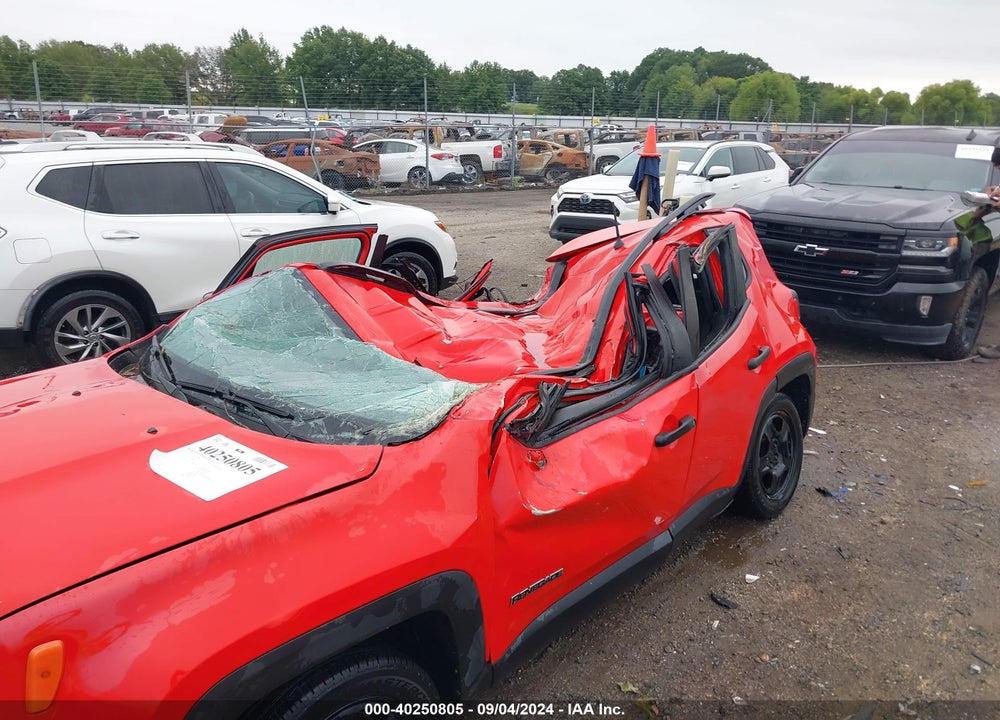 2015 JEEP RENEGADE SPORT VIN: ZACCJAAT0FPB45230