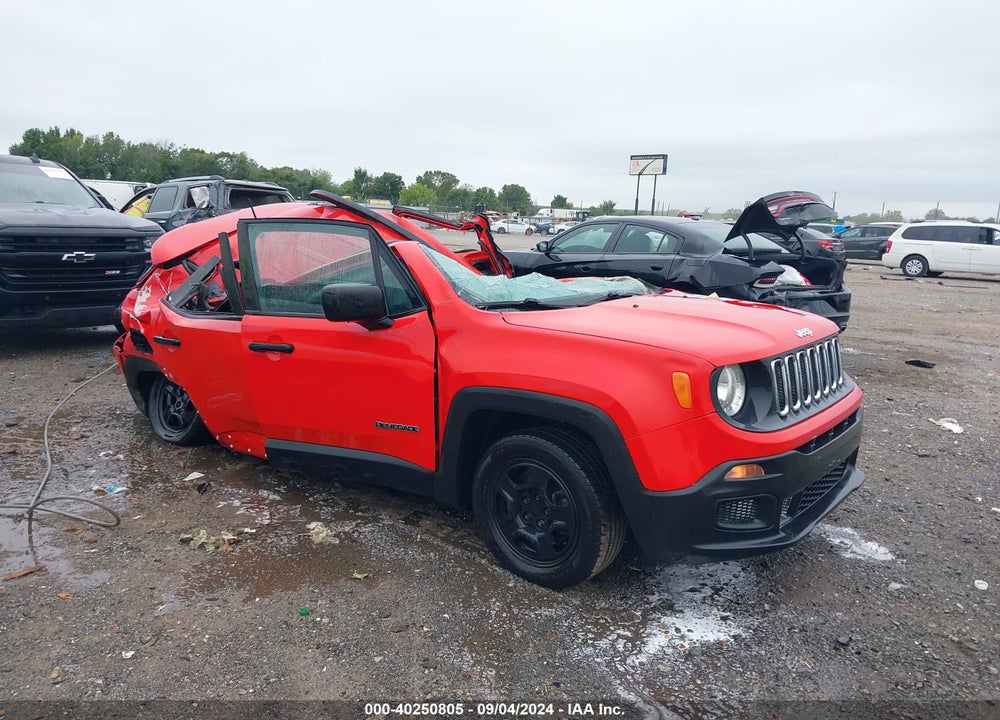 2015 JEEP RENEGADE SPORT VIN: ZACCJAAT0FPB45230