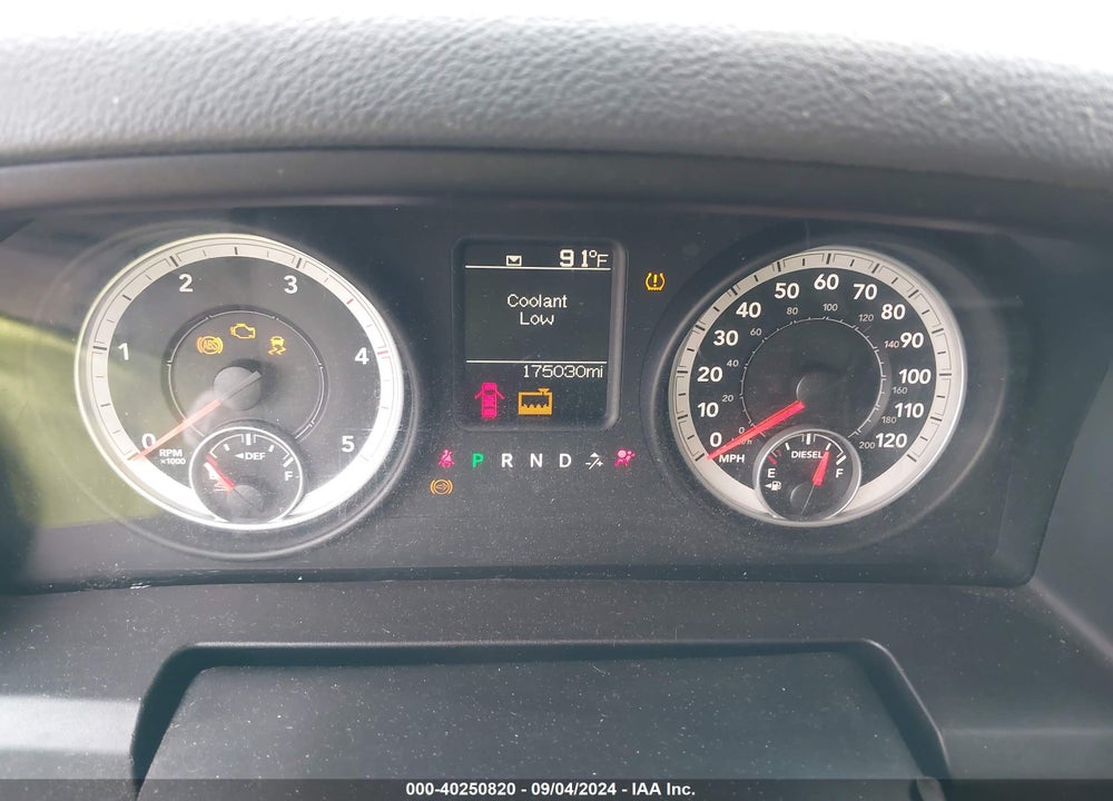 2013 RAM 2500 TRADESMAN VIN: 3C6UR5CL8DG561050