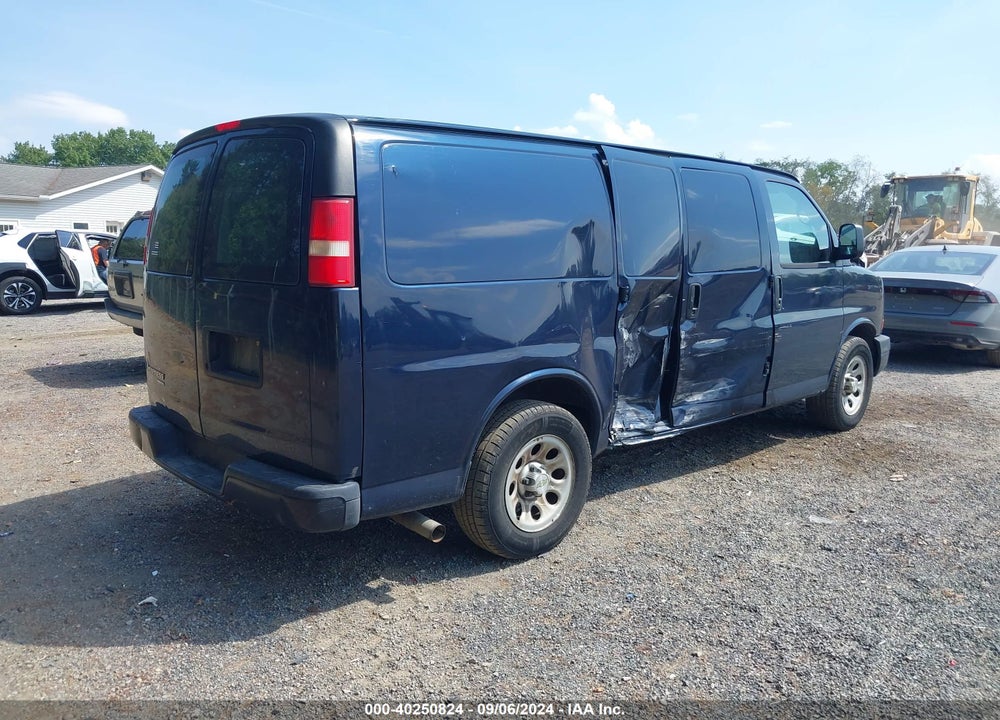 2012 CHEVROLET EXPRESS 1500 WORK VAN VIN: 1GCSGAF49C1191615