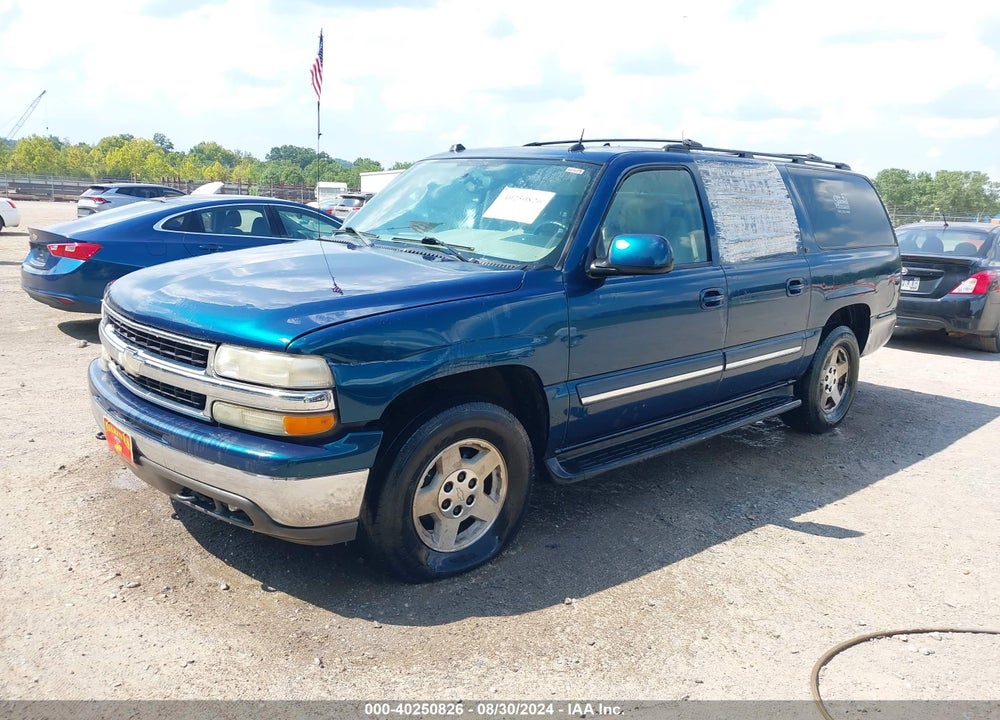 2005 CHEVROLET SUBURBAN 1500 LT VIN: 3GNFK16Z25G279221