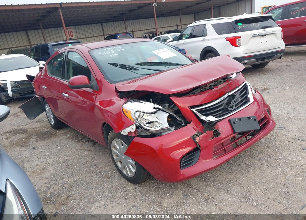 2014 NISSAN VERSA 1.6 SV VIN: 3N1CN7AP3EL870292