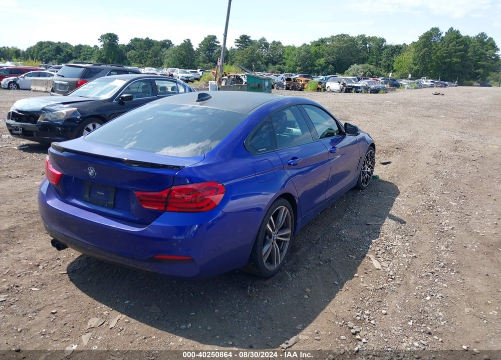 2019 BMW 430I GRAN COUPE VIN: WBA4J1C59KBM17570