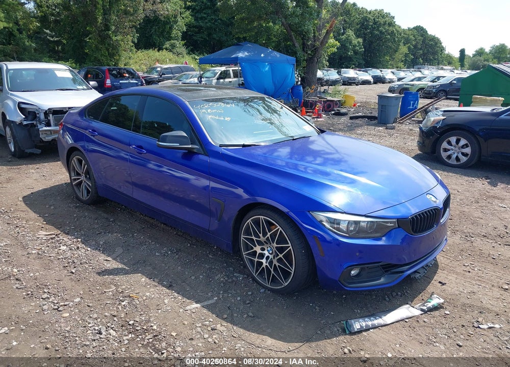 2019 BMW 430I GRAN COUPE VIN: WBA4J1C59KBM17570