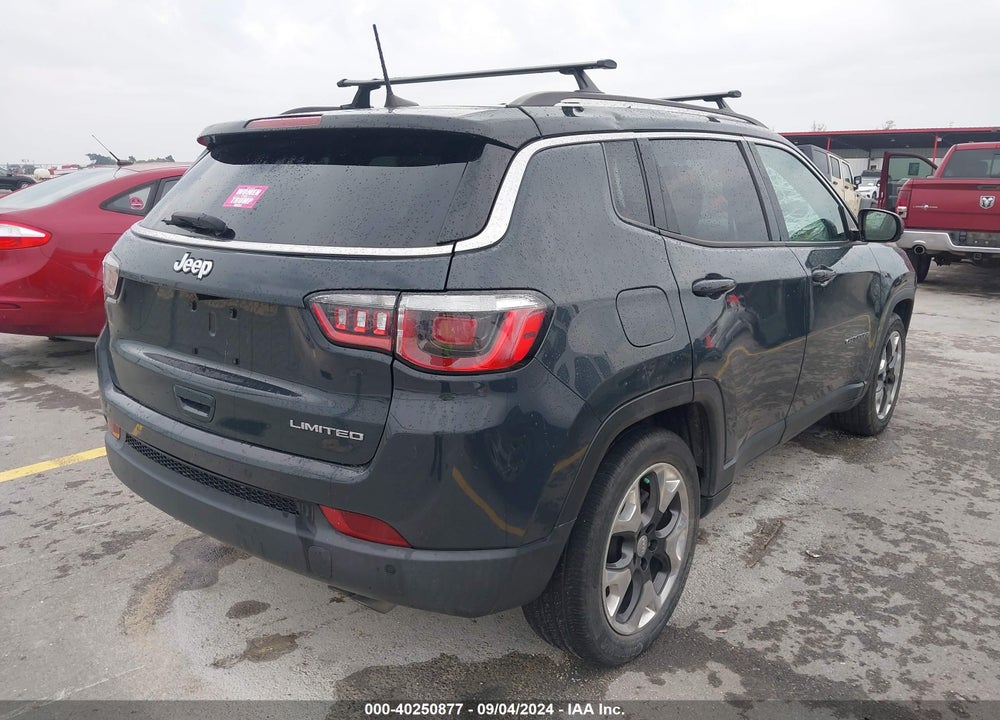 2018 JEEP COMPASS LIMITED FWD VIN: 3C4NJCCB4JT410967