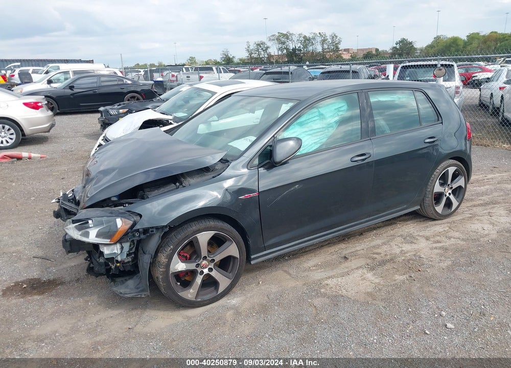 2017 VOLKSWAGEN GOLF GTI S 4-DOOR VIN: 3VW4T7AU5HM006336