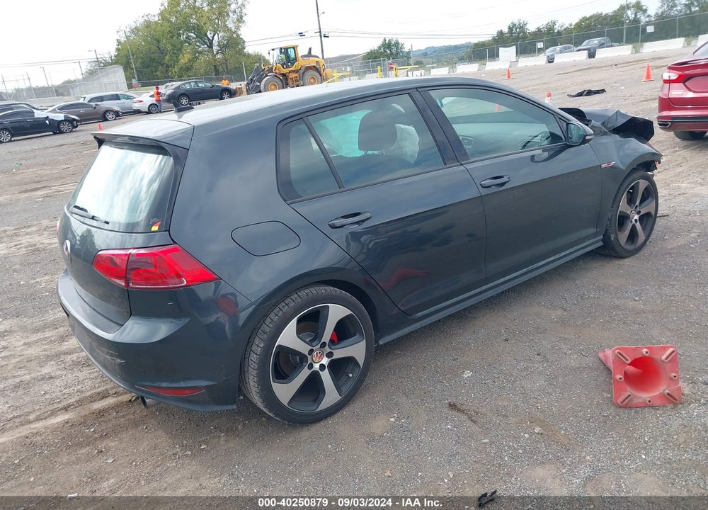 2017 VOLKSWAGEN GOLF GTI S 4-DOOR VIN: 3VW4T7AU5HM006336