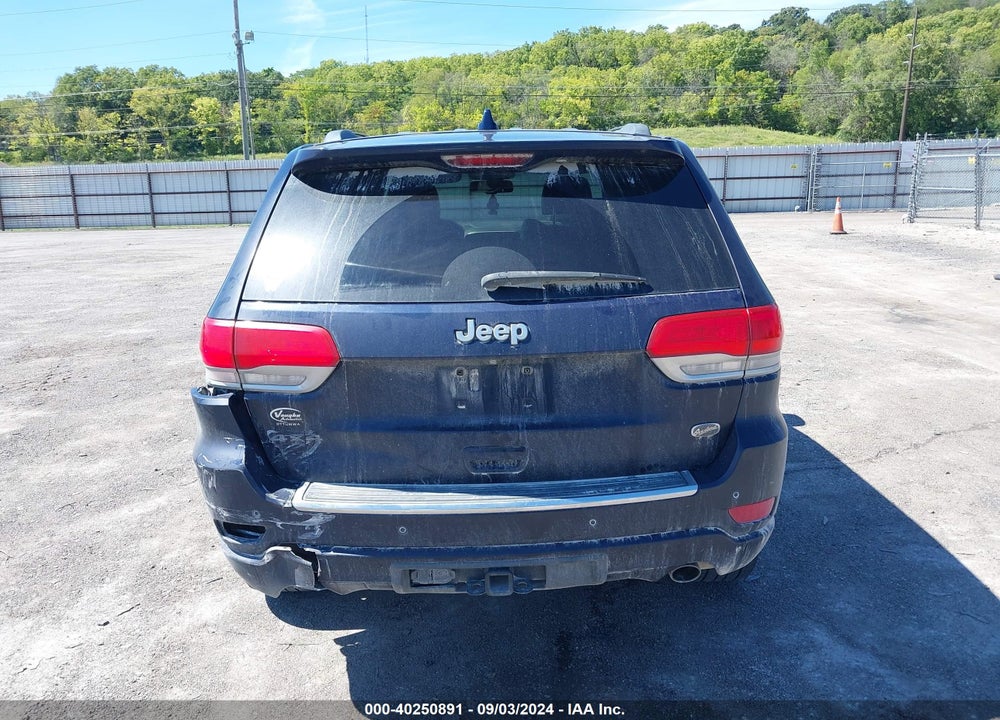2014 JEEP GRAND CHEROKEE OVERLAND VIN: 1C4RJFCG9EC181802