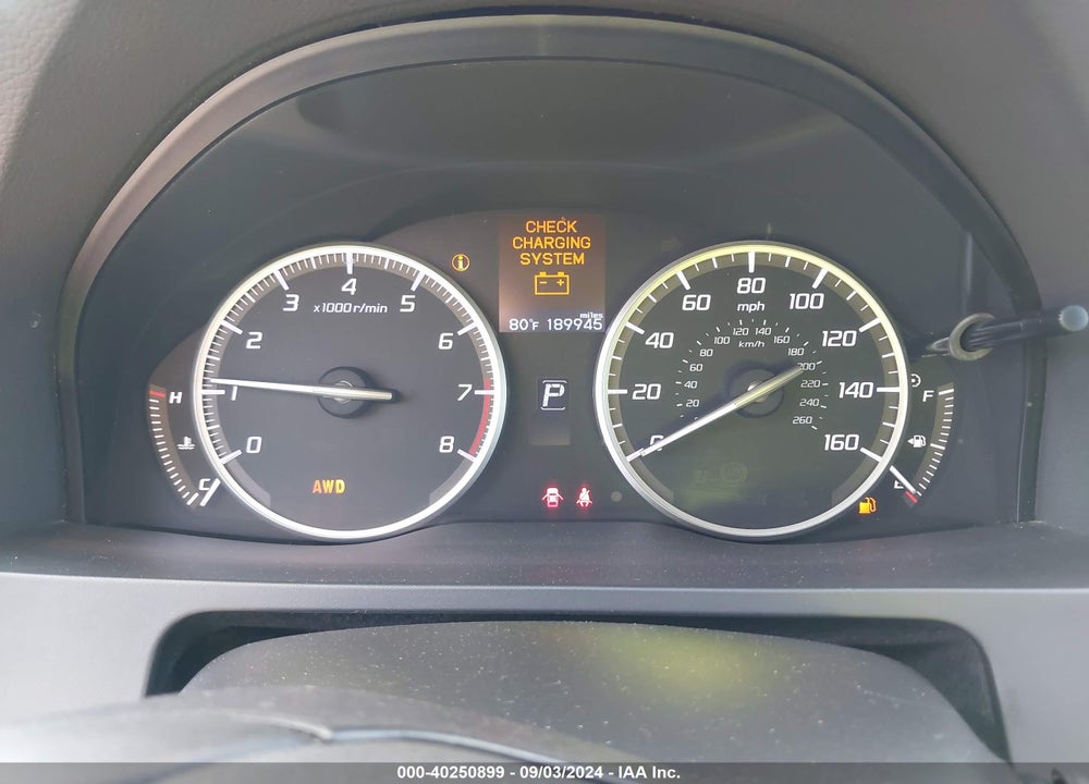 2016 ACURA RDX WATCH PLUS PACKAGE VIN: 5J8TB4H38GL020357