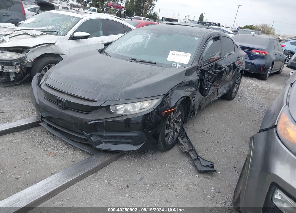 2018 HONDA CIVIC EX VIN: 2HGFC2F79JH608275