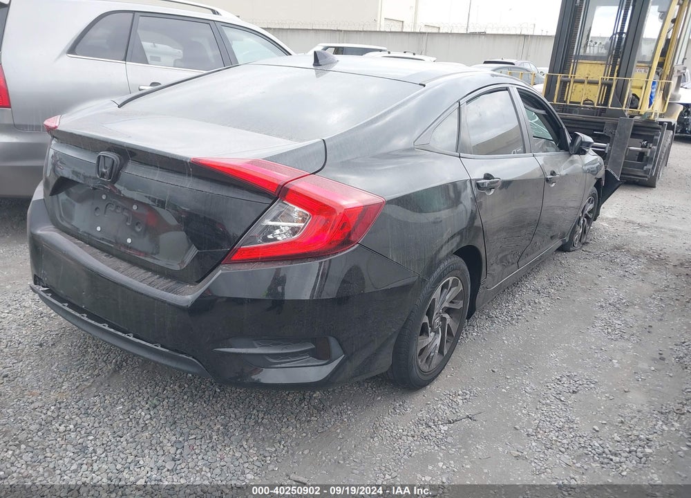 2018 HONDA CIVIC EX VIN: 2HGFC2F79JH608275