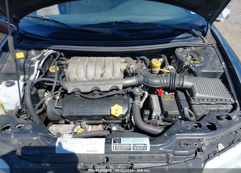 2000 CHRYSLER SEBRING JXI VIN: 3C3EL55H5YT211612