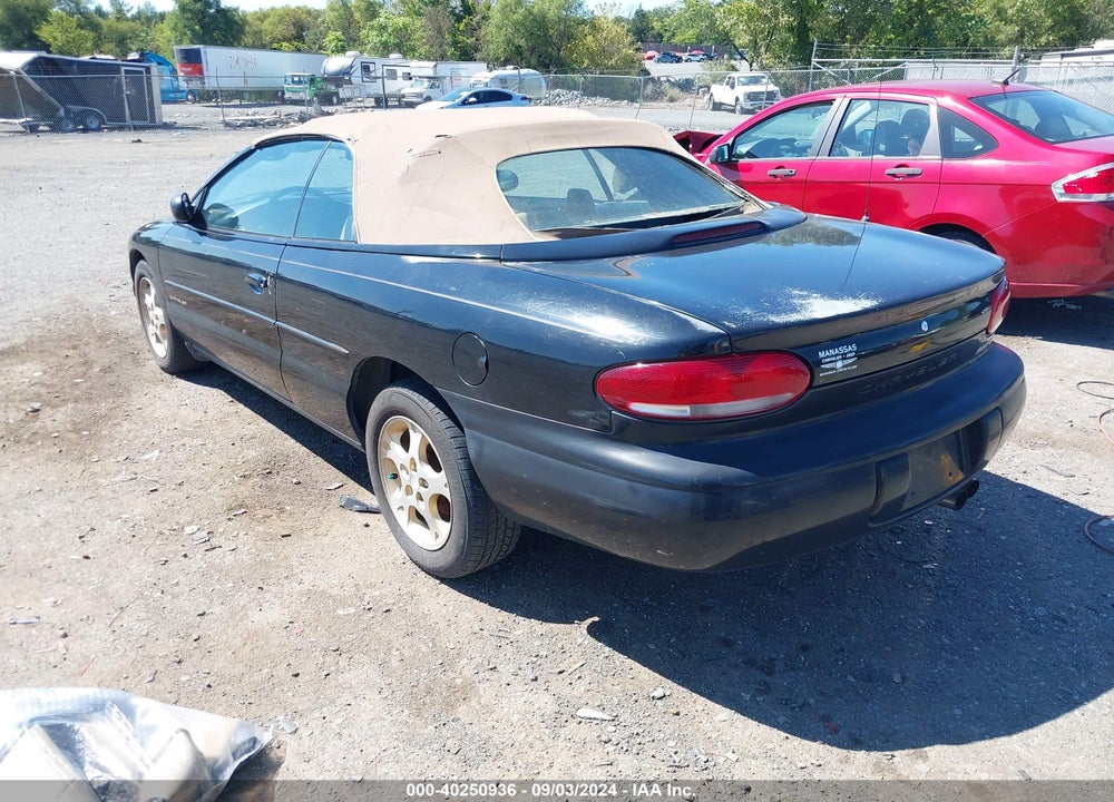 2000 CHRYSLER SEBRING JXI VIN: 3C3EL55H5YT211612