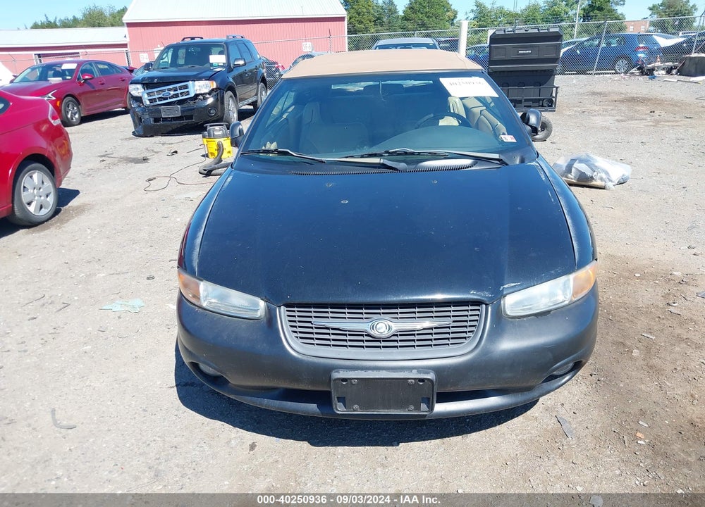 2000 CHRYSLER SEBRING JXI VIN: 3C3EL55H5YT211612