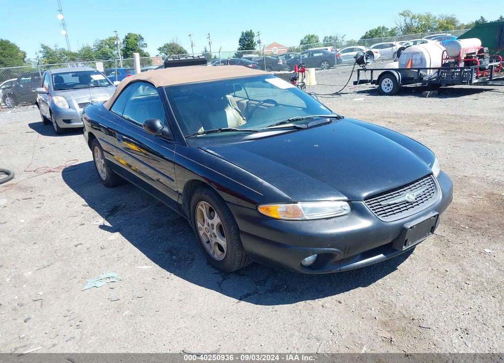 2000 CHRYSLER SEBRING JXI VIN: 3C3EL55H5YT211612
