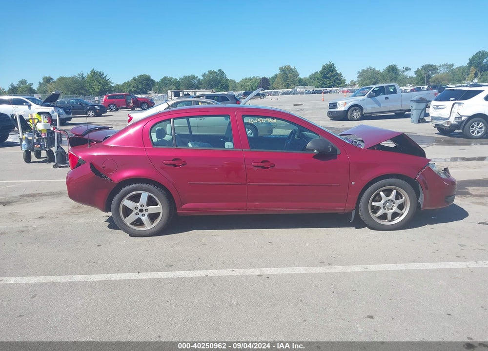 2008 CHEVROLET COBALT LT VIN: 1G1AL58FX87343976