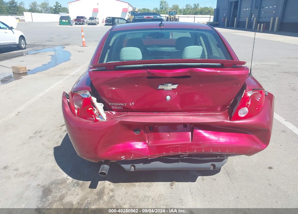 2008 CHEVROLET COBALT LT VIN: 1G1AL58FX87343976