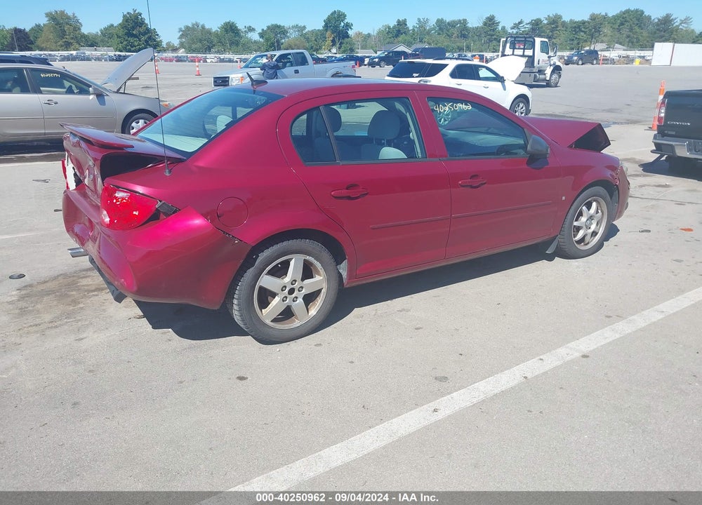 2008 CHEVROLET COBALT LT VIN: 1G1AL58FX87343976