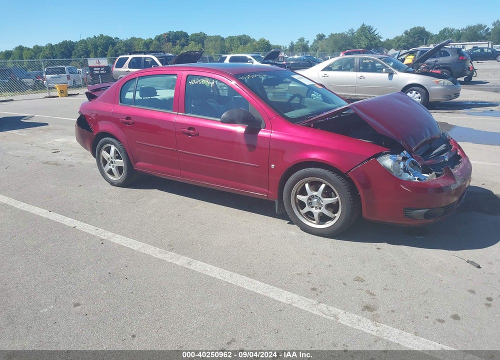 2008 CHEVROLET COBALT LT VIN: 1G1AL58FX87343976