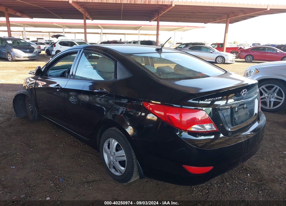 2016 HYUNDAI ACCENT SE VIN: KMHCT4AE9GU158406