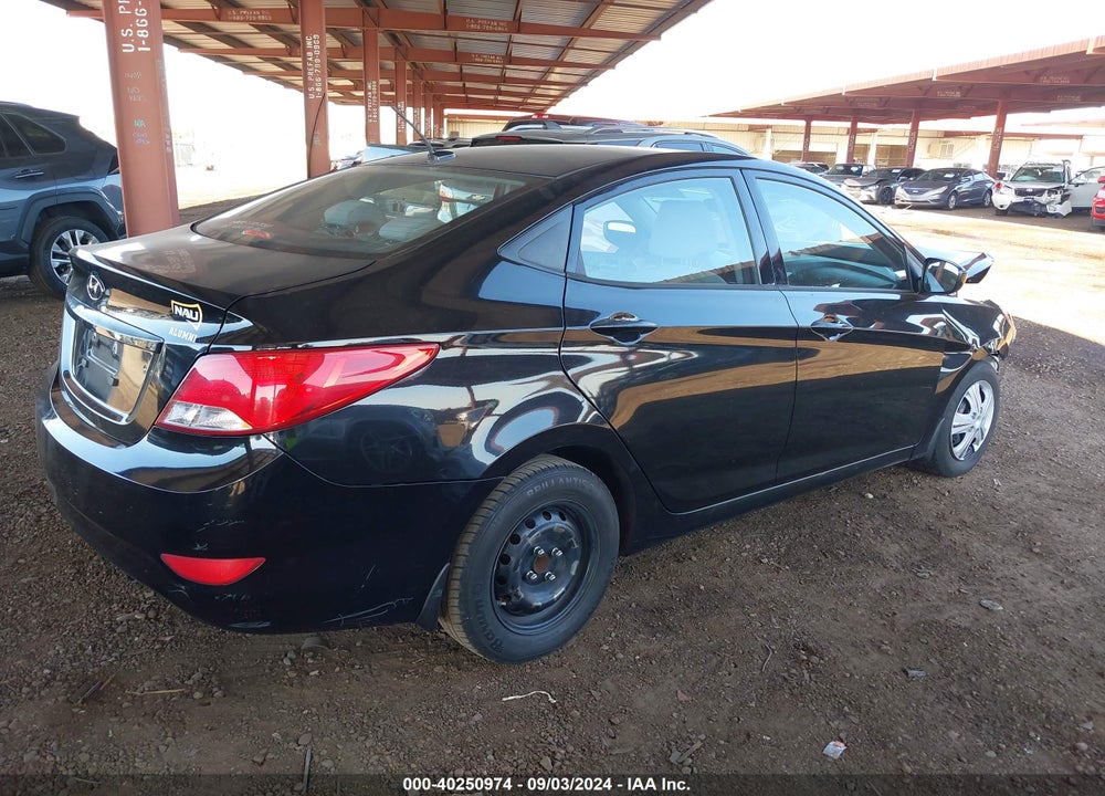 2016 HYUNDAI ACCENT SE VIN: KMHCT4AE9GU158406