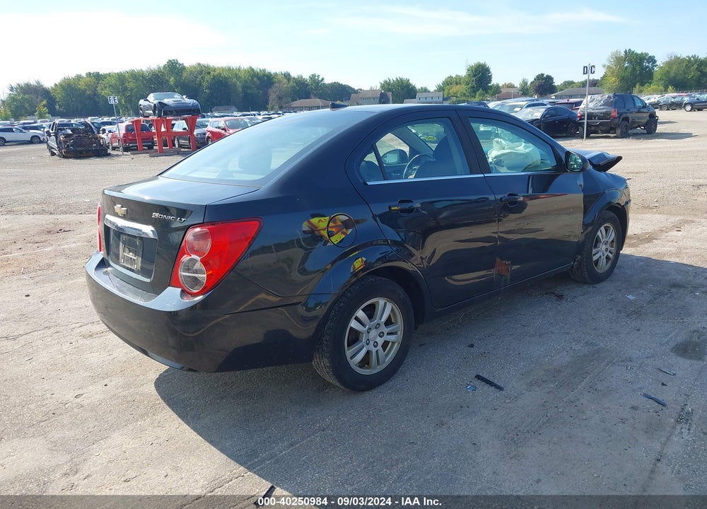 2014 CHEVROLET SONIC LT AUTO VIN: 1G1JC5SH5E4101068