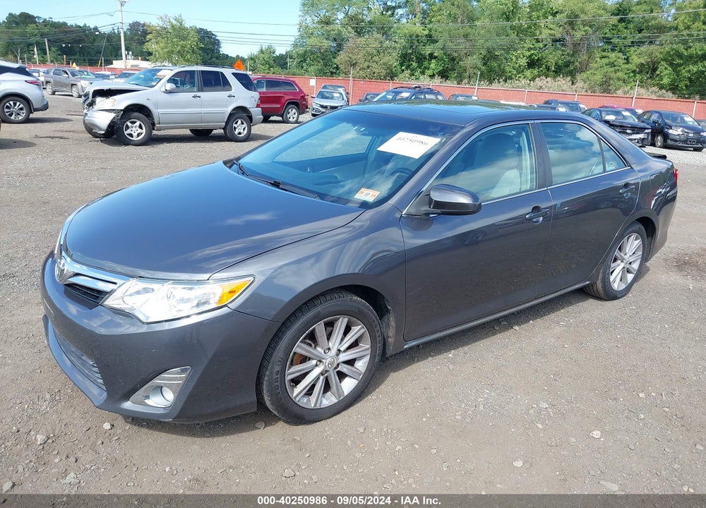 2012 TOYOTA CAMRY XLE VIN: 4T4BF1FK9CR162827
