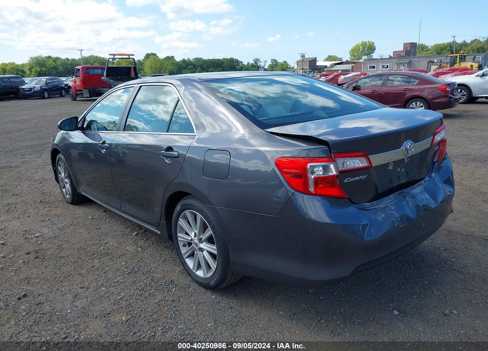 2012 TOYOTA CAMRY XLE VIN: 4T4BF1FK9CR162827