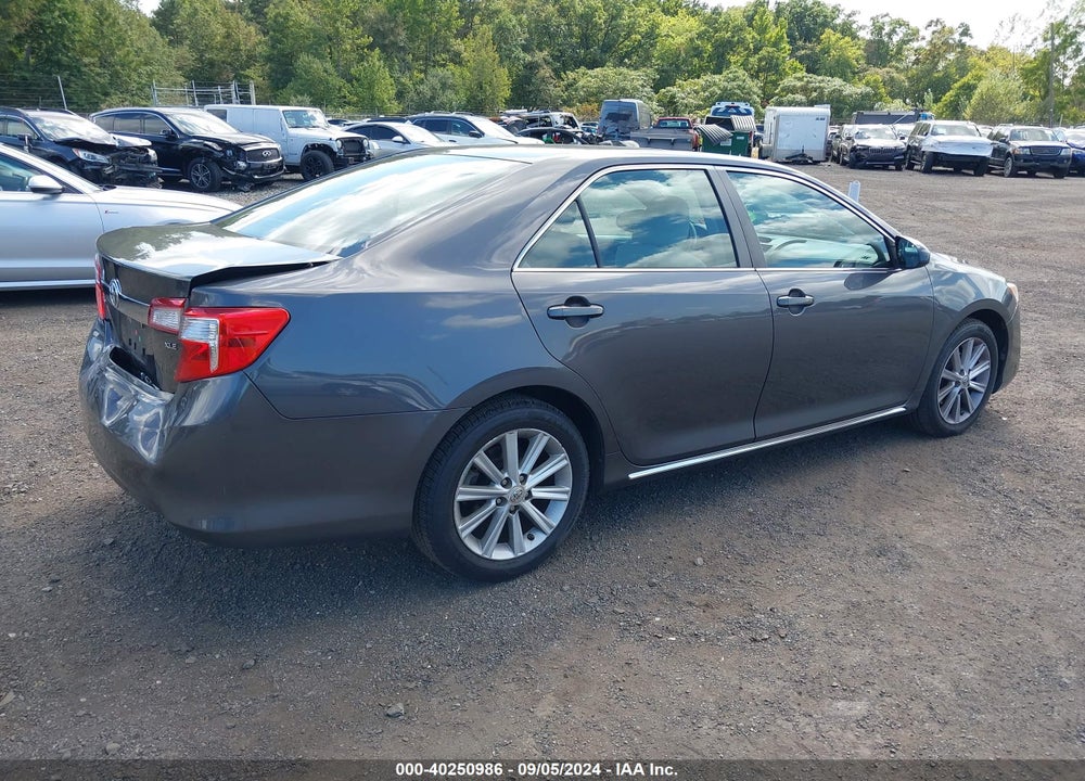 2012 TOYOTA CAMRY XLE VIN: 4T4BF1FK9CR162827