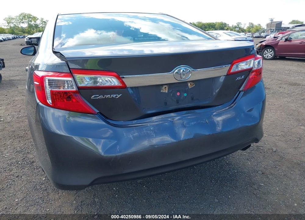 2012 TOYOTA CAMRY XLE VIN: 4T4BF1FK9CR162827