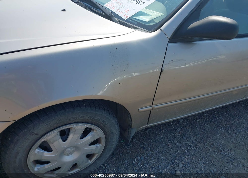2002 TOYOTA COROLLA LE VIN: 1NXBR12EX2Z600268