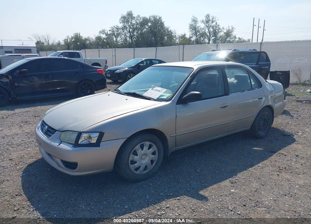 2002 TOYOTA COROLLA LE VIN: 1NXBR12EX2Z600268